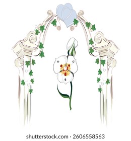 Decorative item vector illustration graphic design element