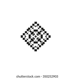 Decorative items to decorate your work. Vector design elements. Vector graphic elements for design. Geometric fashion pattern. 
