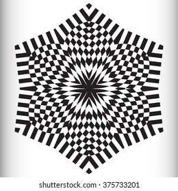 Decorative items to decorate your work. Vector design elements. Vector graphic elements for design. Geometric fashion pattern. Vector star, snowflake, round pattern.