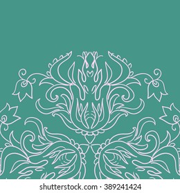 Decorative items to decorate your work. For the design and decoration background, packaging, fabrics, 
textiles. Abstract circular pattern mandala.