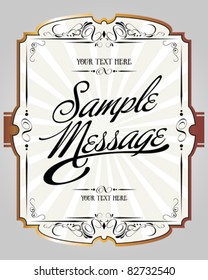Decorative Labels vector