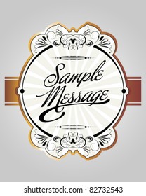 Decorative Labels vector