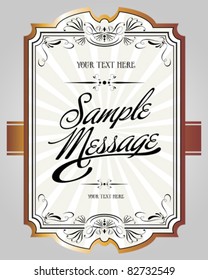 Decorative Labels vector
