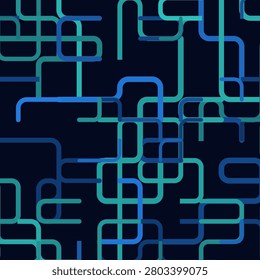 Decorative labyrinth lines illustration for branding projects, creative layouts, and modern visual branding.