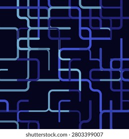 Decorative labyrinth lines illustration for digital advertising, creative layouts, and modern visual branding.