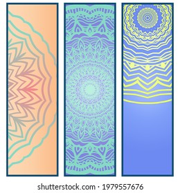 Decorative lace ornate mandala. Vintage vector pattern.