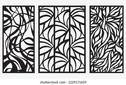 Decorative laser cut panel