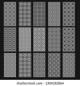 Decorative laser cut pattern