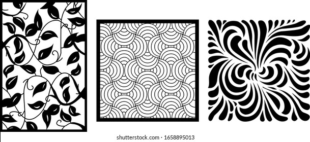 Decorative Laser Cutting Set-14-3 piece