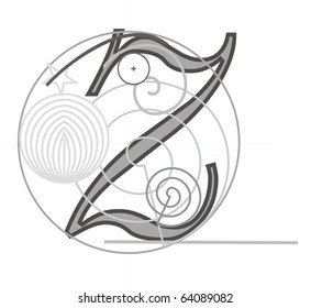 Decorative letter