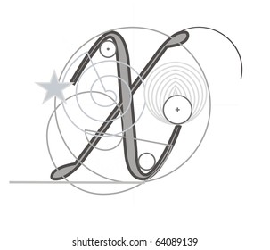 Decorative letter