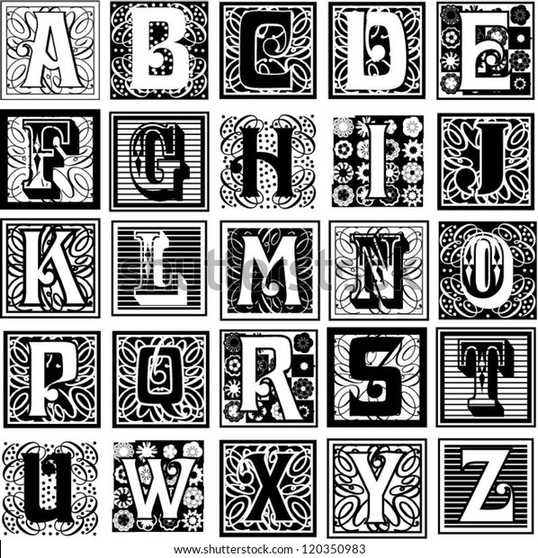 Download Decorative Letters Variety Styles Particularly Suited ...