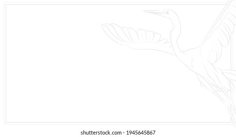 白鷺 のイラスト素材 画像 ベクター画像 Shutterstock