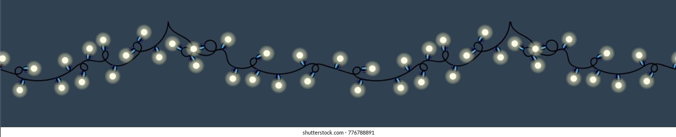 decorative light bulbs. seamless pattern