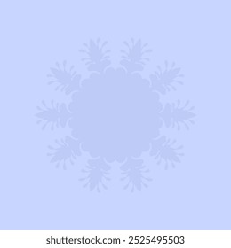 Fondo púrpura claro decorativo con patrón redondo ornamental. Diseño de Plantilla de tarjeta. Ilustración vectorial.