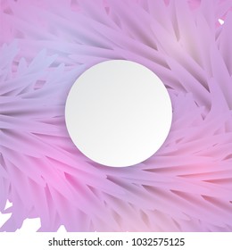 decorative lilac abstract vector background