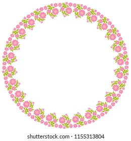 Decorative line art frame for design template. Elegant vector element Eastern style, place for text. Outline floral border. Lace illustration for invitations and greeting cards.