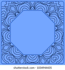 Decorative line art frames for design template. Vector illustration for invitations and greeting cards