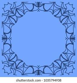 Decorative line art frames for design template. Vector illustration for invitations and greeting cards