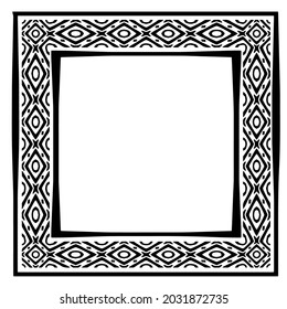Decorative line art frames for design template. Elegant element for design in Eastern style, place for text. Black outline floral 

border. Lace vector illustration for invitations and greeting cards