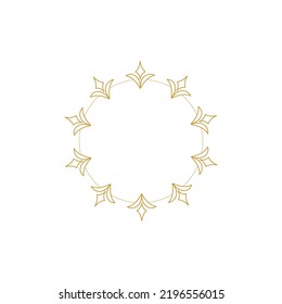 Decorative line art frames for design template. Lace illustration for invitations and greeting cards.
