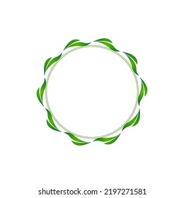 Decorative line art frames for design template. Lace illustration for invitations and greeting cards. Circle frame vector.
