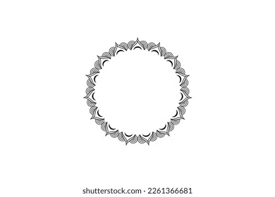 Decorative line art frames for design template. Elegant element for design, place for Text