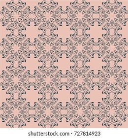 Decorative line art frames for design template. Elegant element for design