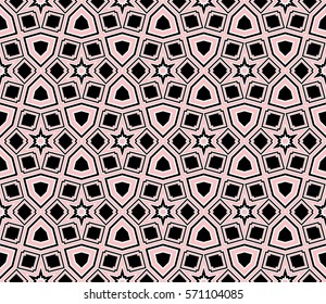 decorative line geometric ornament. seamless vector illustration. texture for design, wallpaper, invitation card, banner, fabric .