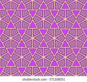 decorative line geometric ornament. seamless vector illustration. texture for design, wallpaper, invitation card, banner, fabric .