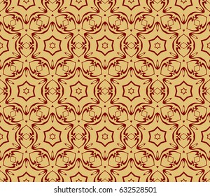 decorative line geometric ornament. seamless vector illustration. texture for design, wallpaper, invitation card, banner, fabric .