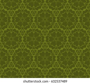 decorative line geometric ornament. seamless vector illustration. texture for design, wallpaper, invitation card, banner, fabric .
