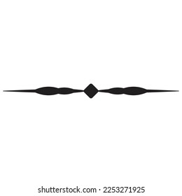 Decorative Line Ornament Element Vector