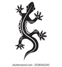 Decorative Lizard Vector - 01