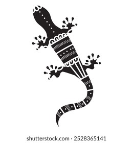 Decorative Lizard Vector - 02