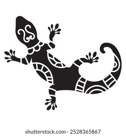 Decorative Lizard Vector - 07