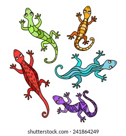 Decorative lizards