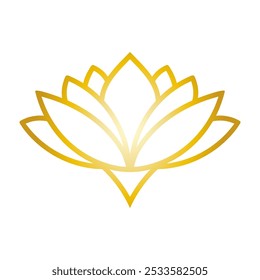 Decorative lotus flower symbols. Elements of patterns for laser and plotter cutting, embossing, engraving, printing on clothing. Ornaments for henna drawings in the oriental style.