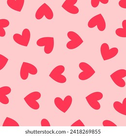 decorative love heart pattern backdrop a special message vector