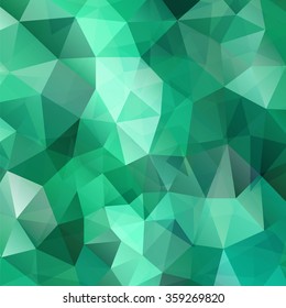Decorative malachite abstract background of the polygons.