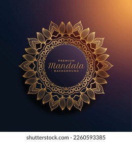 decorative mandala art for arabic and islamic textile vector