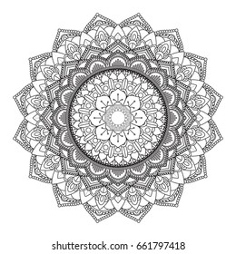 Dekoratives Mandala-Design