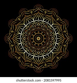 Decorative mandala design with golden arabesque pattern arabic islamic east style.
Luxury mandala design for print, poster, cover, brochure, flyer, banner.