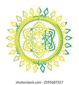 Decorative mandala design on background