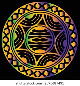 Decorative mandala design on background