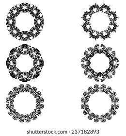 Decorative mandala design. Vector illustration