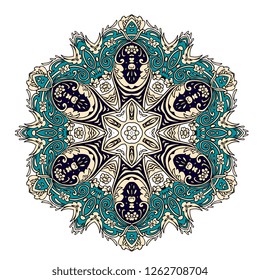 Decorative mandala in Eastern style