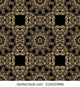 Decorative mandala flower ornament. pattern. vector. Tribal Ethnic Arabic, Indian, motif. for fashion design, wallpaper, religion, invitation.