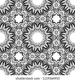Decorative mandala flower ornament. pattern. vector. Tribal Ethnic Arabic, Indian, motif. for fashion design, wallpaper, religion, invitation.