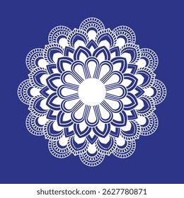 Página de mandala decorativa página de libro para colorear de diseño de enredo zen para adultos Ilustración vectorial